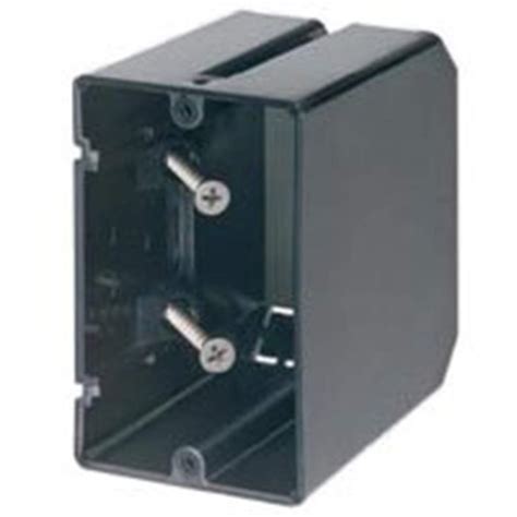 arlington f101 switch outlet box 1-gang 3-1 2 deep non-metallic|Arlington f101 box.